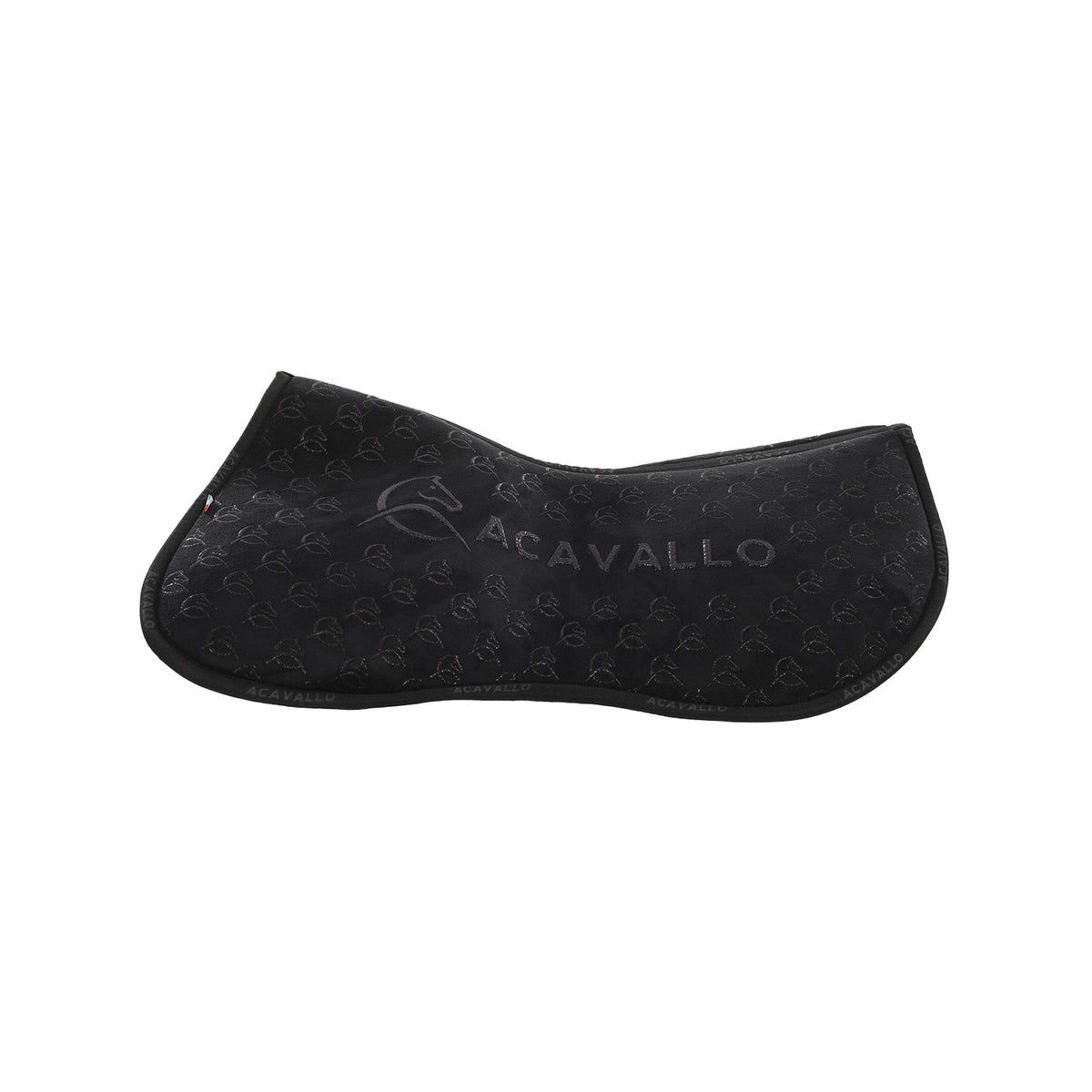 Acavallo - Half pad, memory foam, ruskind, silikone grip, flat