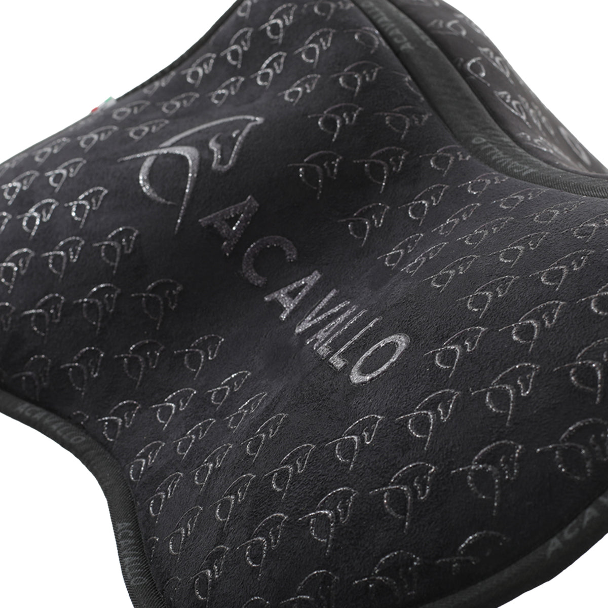 Acavallo - Half pad, memory foam, ruskind, silikone grip, flat