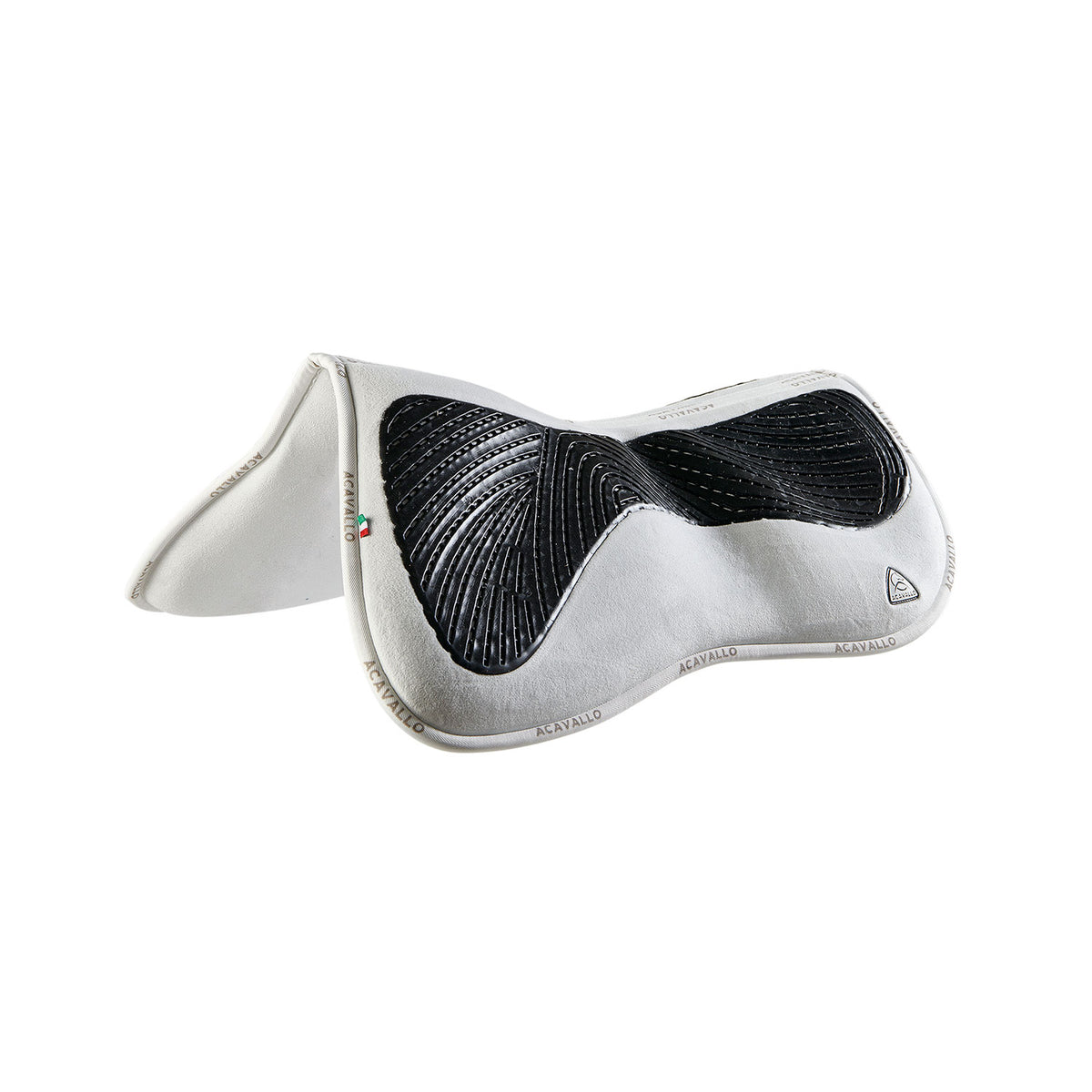 Acavallo - Half pad, memory foam, ruskind, gel grip, flat