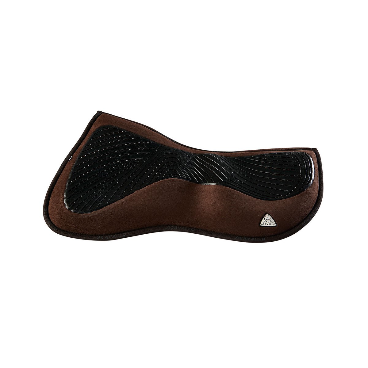 Acavallo - Half pad, memory foam, ruskind, gel grip, flat