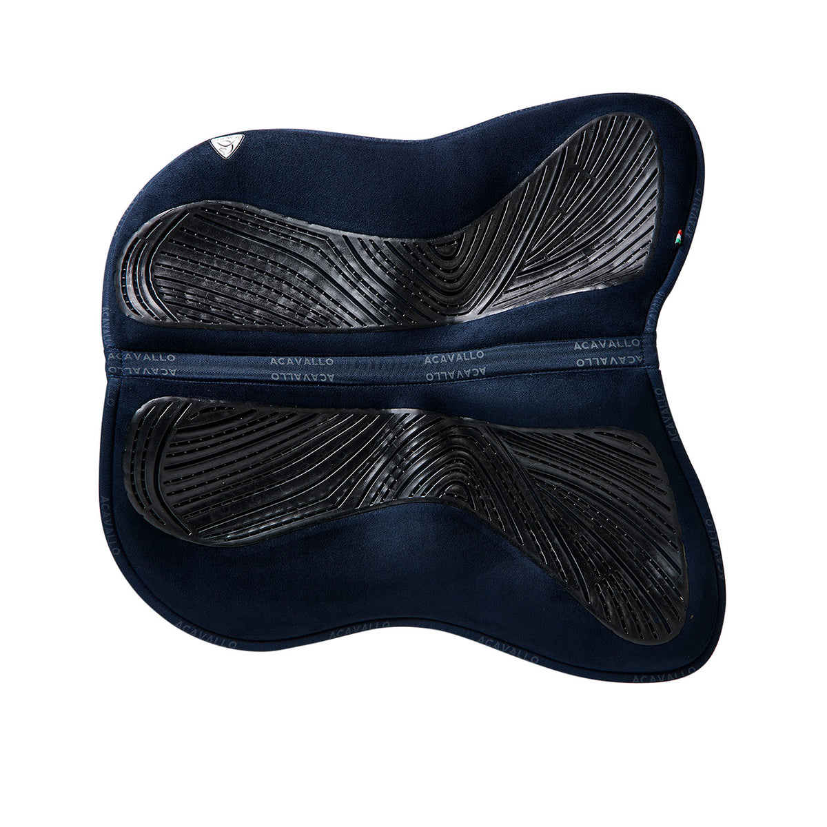 Acavallo - Half pad, memory foam, ruskind, gel grip, flat