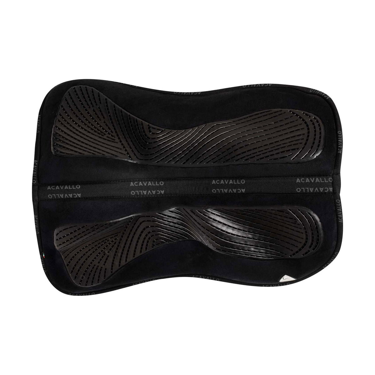 Acavallo - Half pad, memory foam, ruskind, gel grip, flat