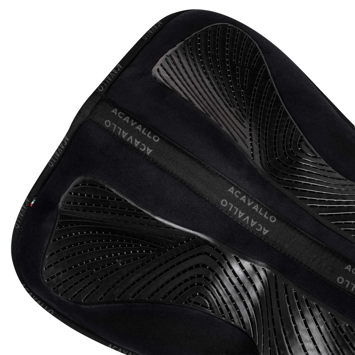 Acavallo - Half pad, memory foam, ruskind, gel grip, flat