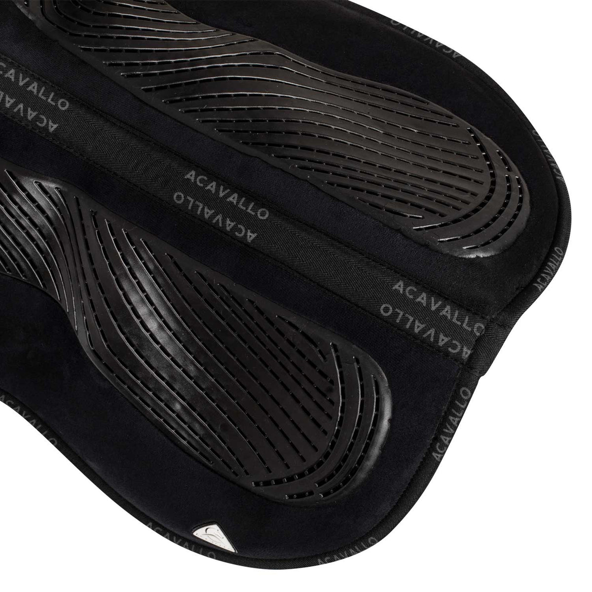 Acavallo - Half pad, memory foam, ruskind, gel grip, flat