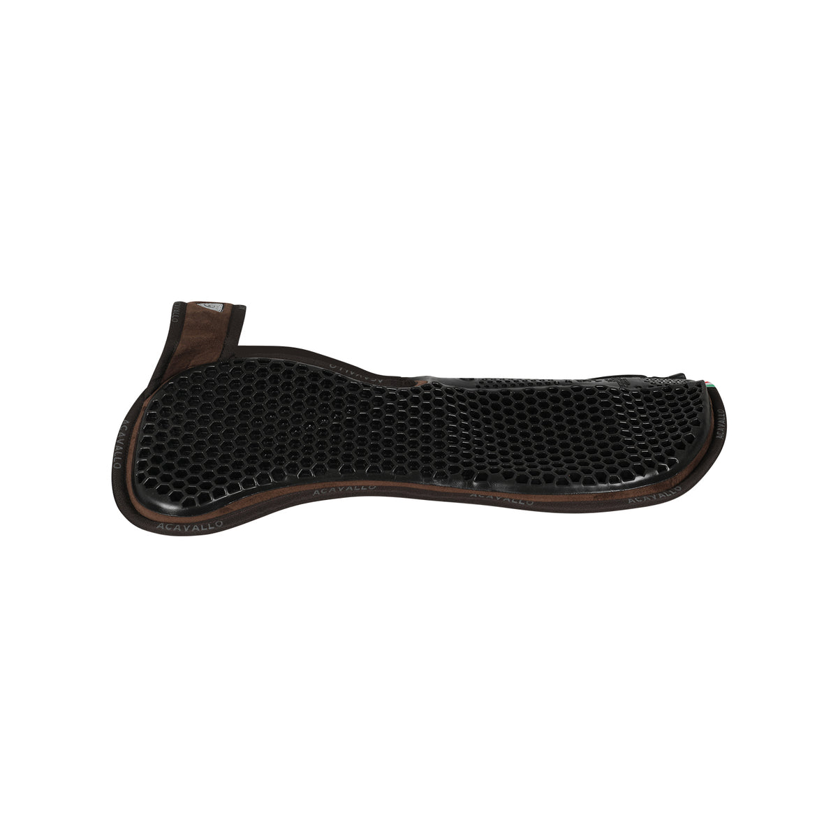 Acavallo - Underlag, memory foam, manke-fri, ruskind, Hexagonal gel, flat