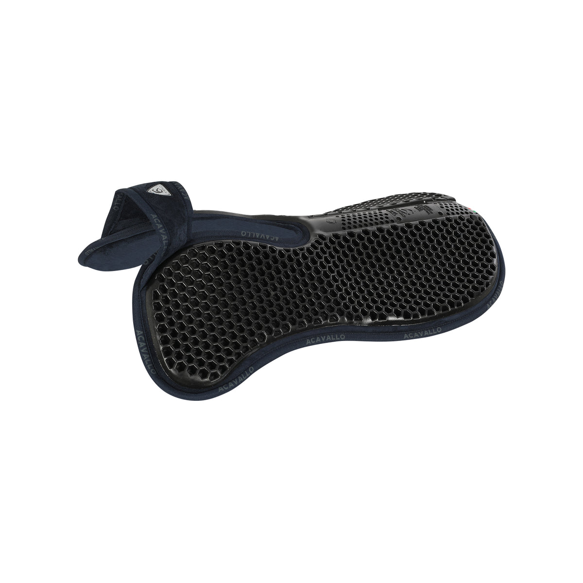Acavallo - Underlag, memory foam, manke-fri, ruskind, Hexagonal gel, flat
