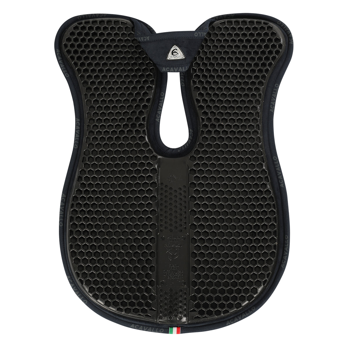 Acavallo - Underlag, memory foam, manke-fri, ruskind, Hexagonal gel, flat