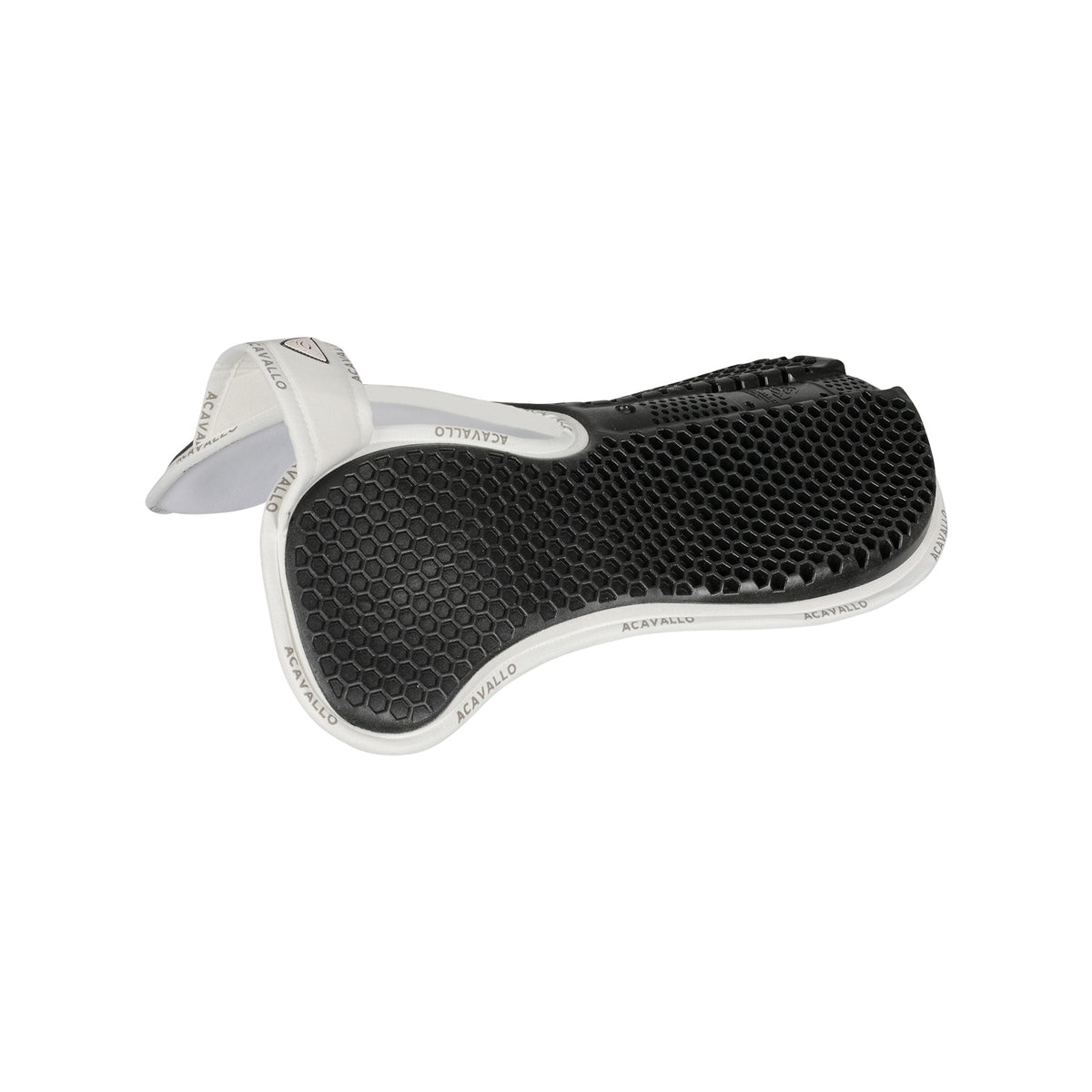 Acavallo - Underlag, memory foam, manke-fri, ruskind, Hexagonal gel, back riser