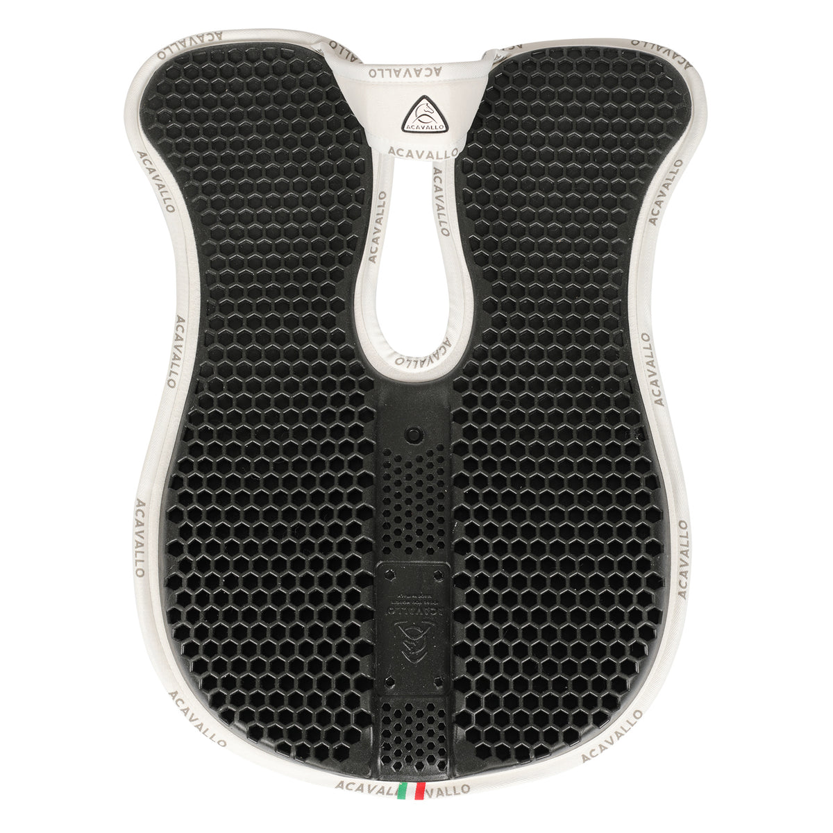 Acavallo - Underlag, memory foam, manke-fri, ruskind, Hexagonal gel, back riser