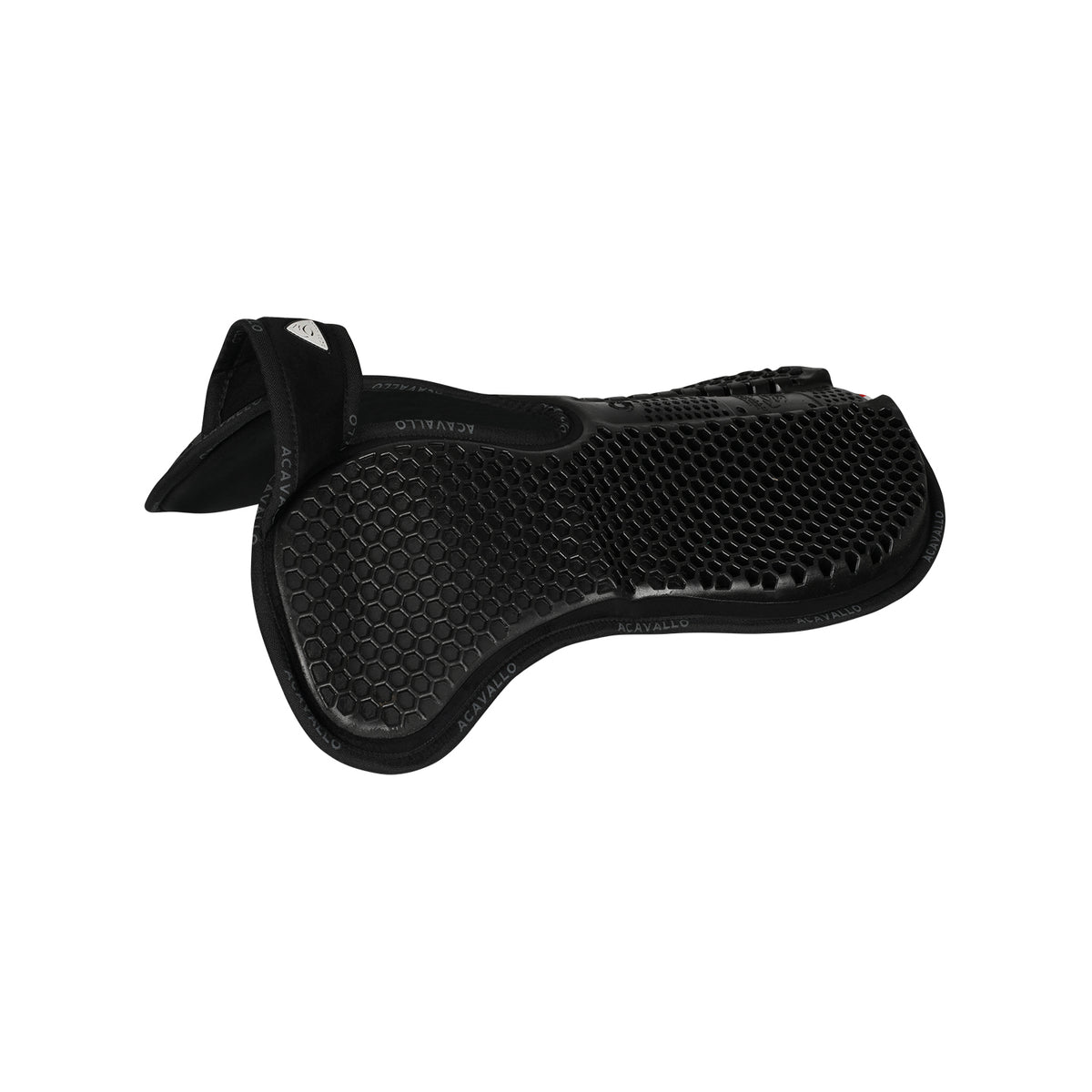 Acavallo - Underlag, memory foam, manke-fri, ruskind, Hexagonal gel, back riser