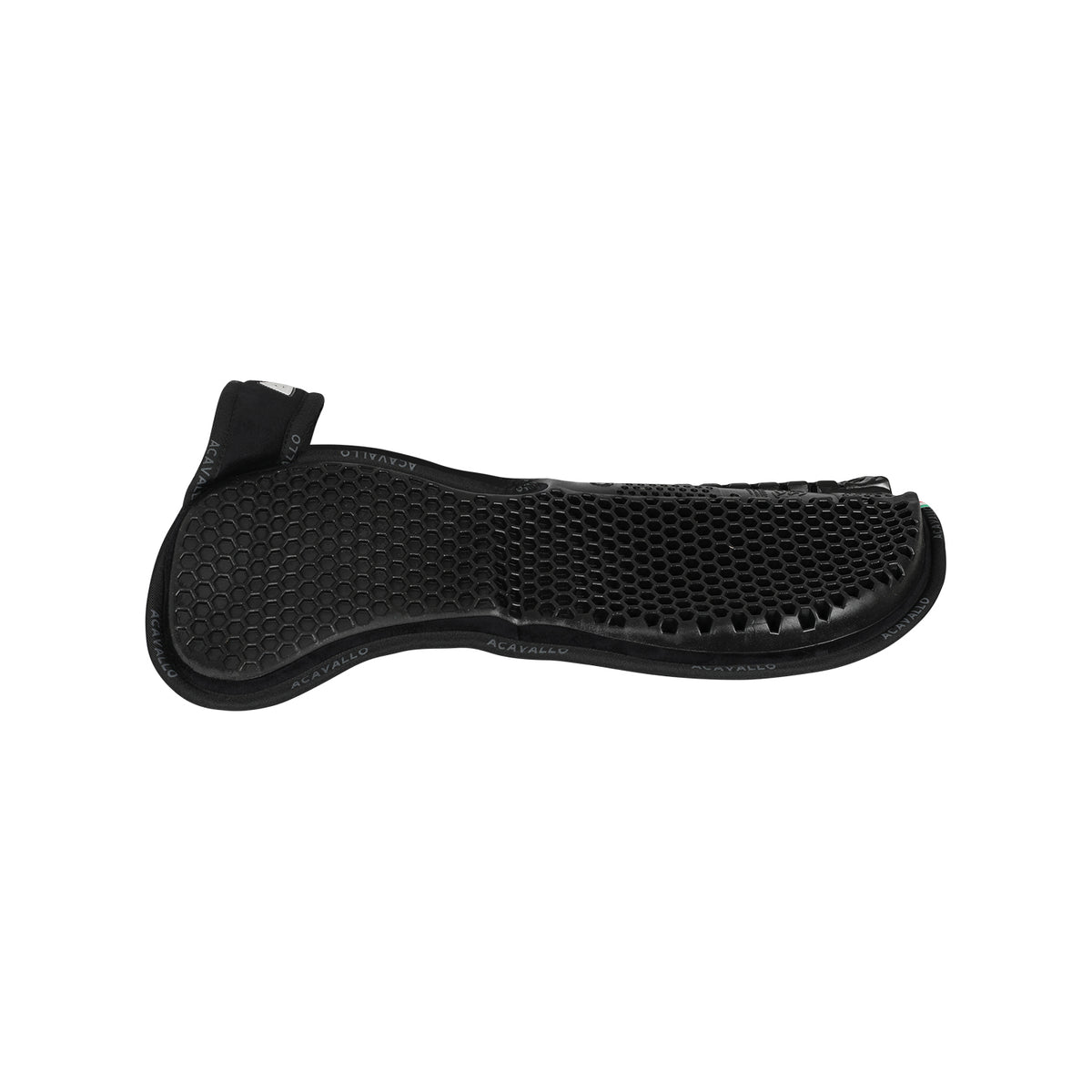 Acavallo - Underlag, memory foam, manke-fri, ruskind, Hexagonal gel, back riser