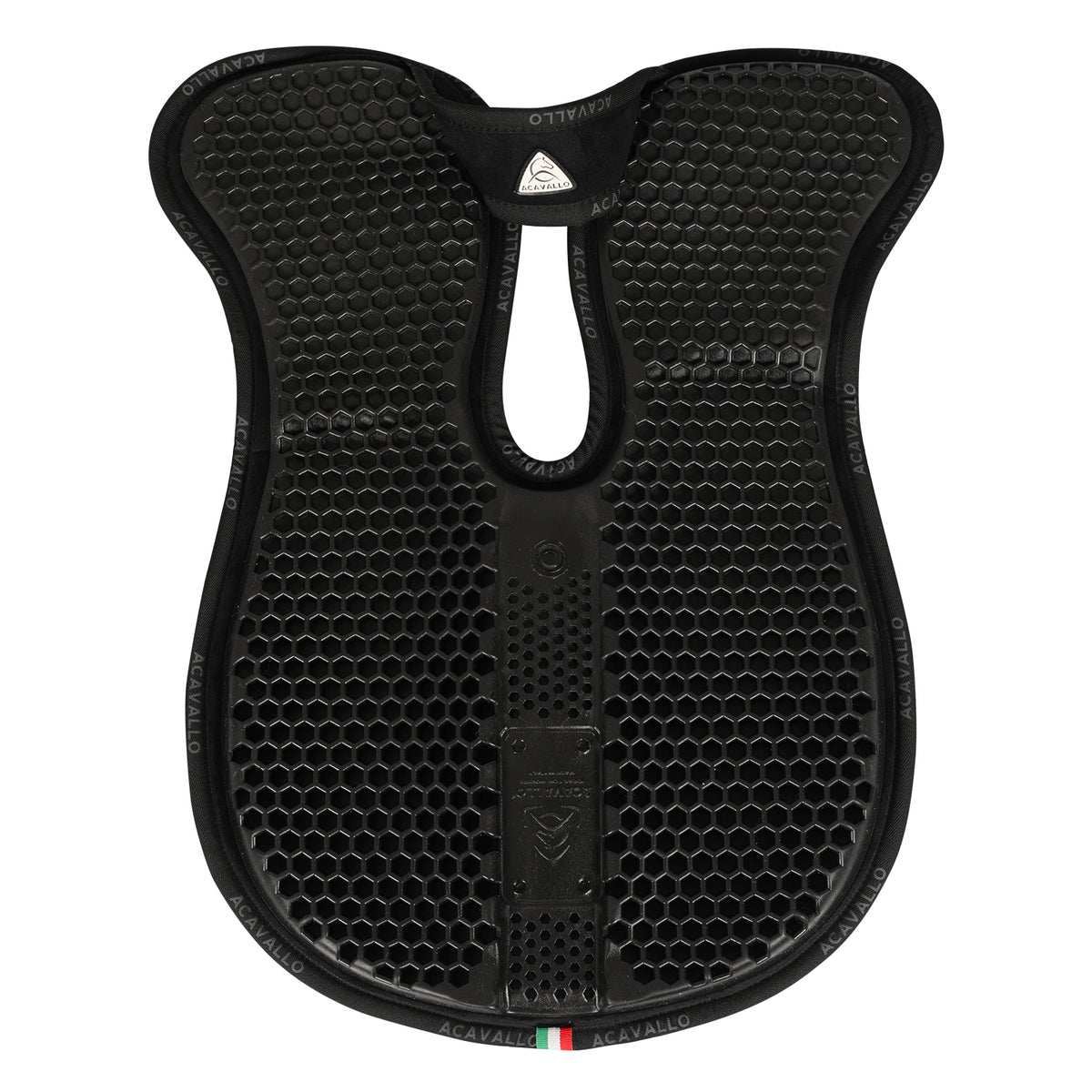 Acavallo - Underlag, memory foam, manke-fri, ruskind, Hexagonal gel, back riser