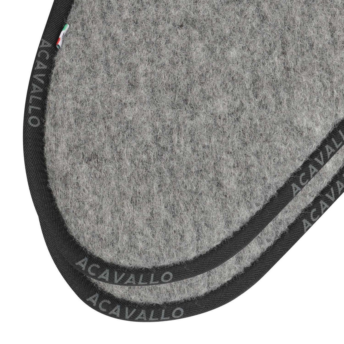 Acavallo - Underlag, memory foam, close contact, ren uld, flat