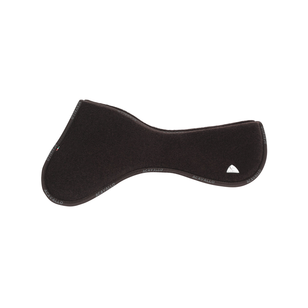 Acavallo - Underlag, memory foam, close contact, ren uld, flat
