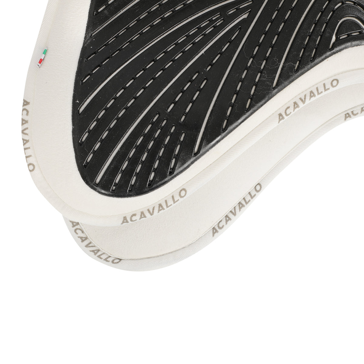 Acavallo - Underlag, memory foam, close contact, kunstigt lammeskind, gel grip, flat