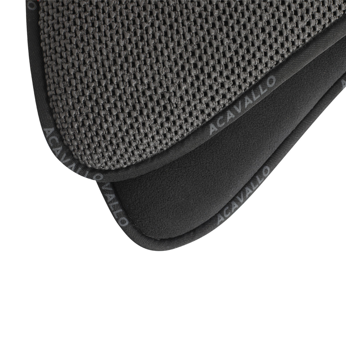 Acavallo - Underlag, memory foam, dressur, 3D spacer, PVC, flat