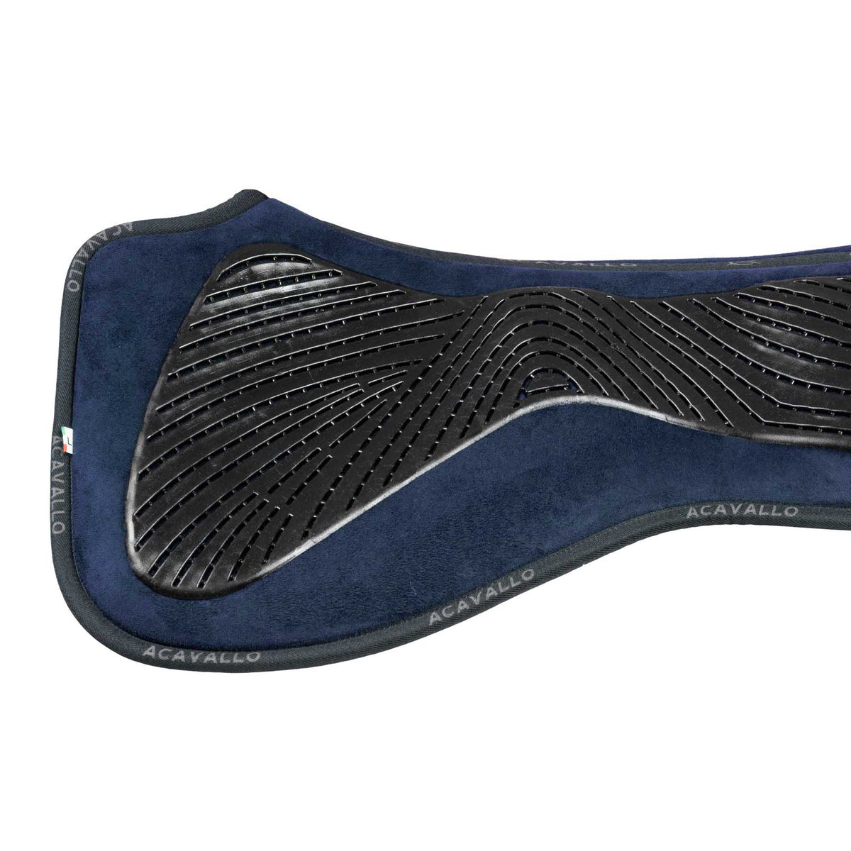 Acavallo - Dressurunderlag, memory foam, ruskind, gel grip, flat