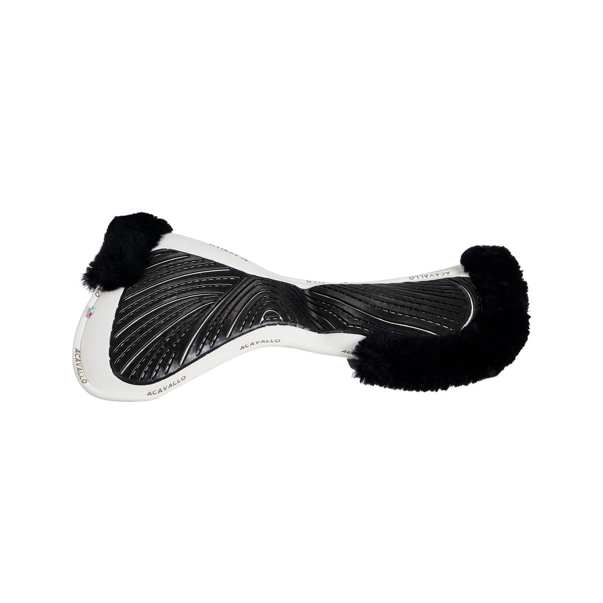 Acavallo - Underlag, memory foam, close contact, cut-out lammeskind, gel grip, flat