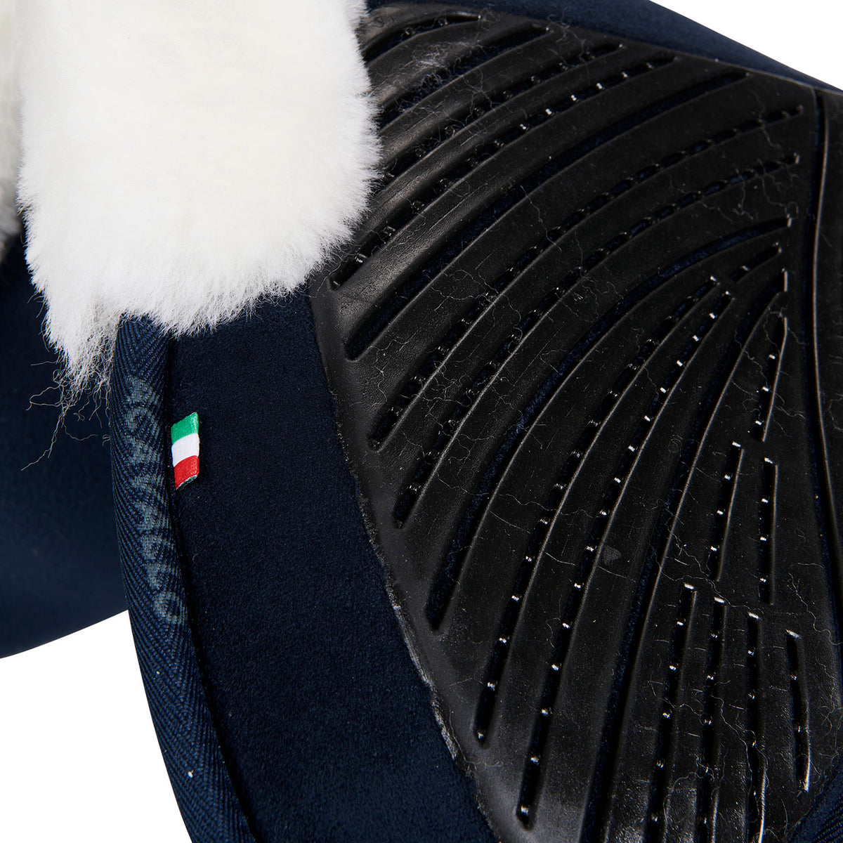 Acavallo - Underlag, memory foam, close contact, cut-out lammeskind, gel grip, flat