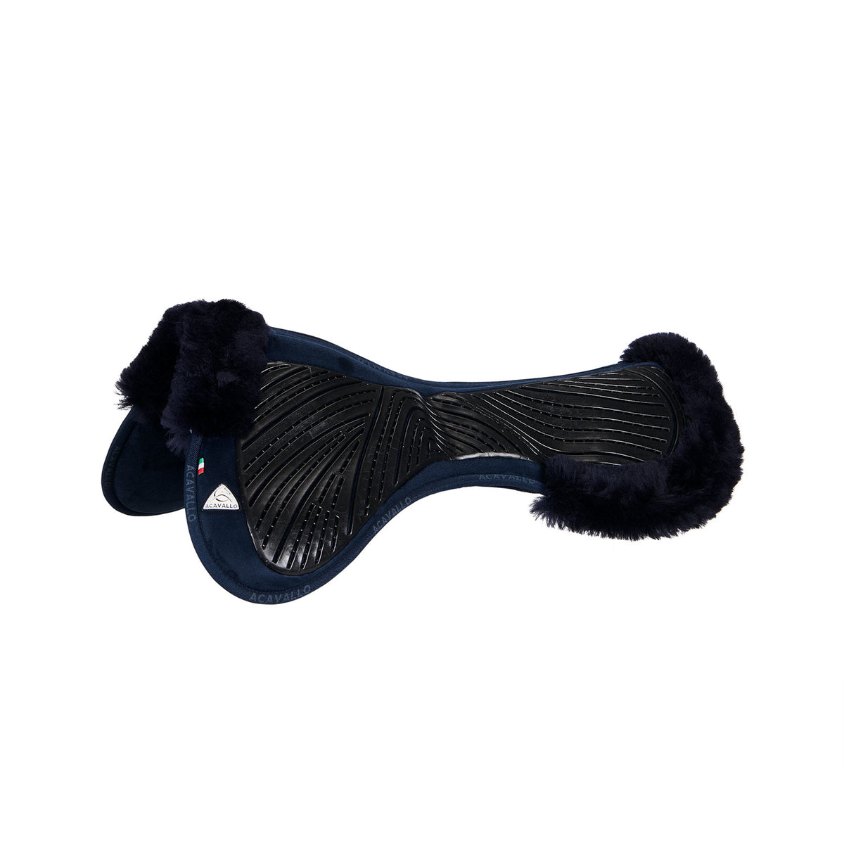 Acavallo - Underlag, memory foam, close contact, cut-out lammeskind, gel grip, flat
