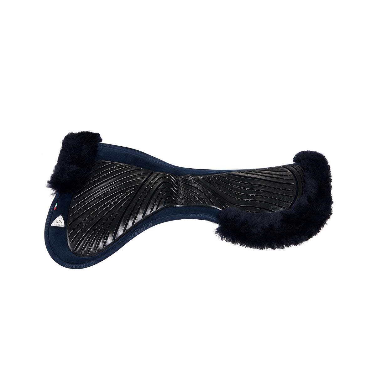 Acavallo - Underlag, memory foam, close contact, cut-out lammeskind, gel grip, flat
