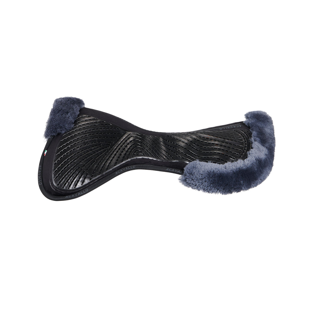 Acavallo - Underlag, memory foam, close contact, cut-out lammeskind, gel grip, flat