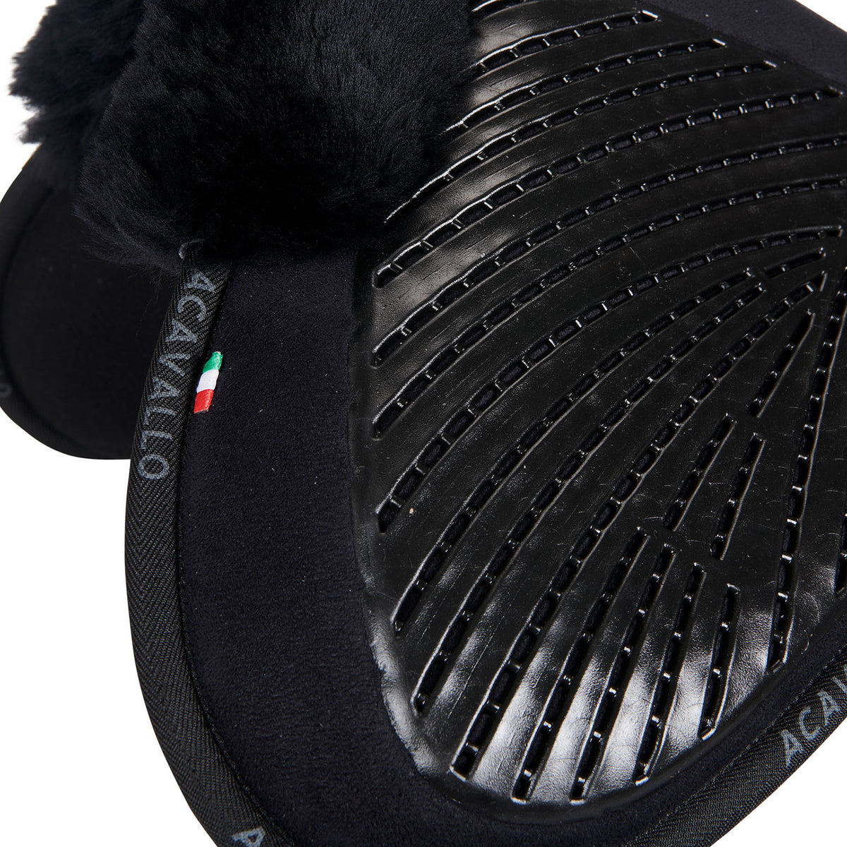 Acavallo - Underlag, memory foam, close contact, cut-out lammeskind, gel grip, flat