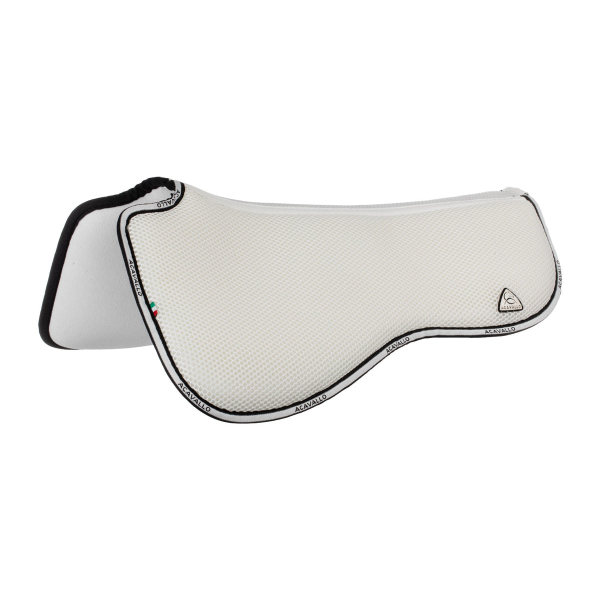 Acavallo - Underlag, memory foam, dressur, 3D spacer, microfleece, flat