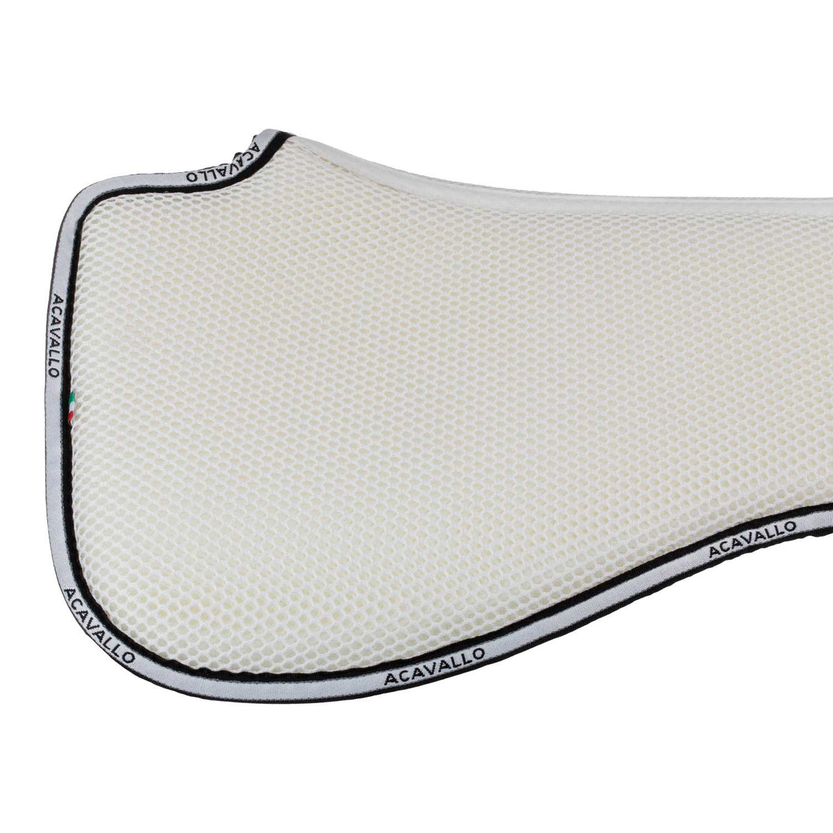 Acavallo - Underlag, memory foam, dressur, 3D spacer, microfleece, flat
