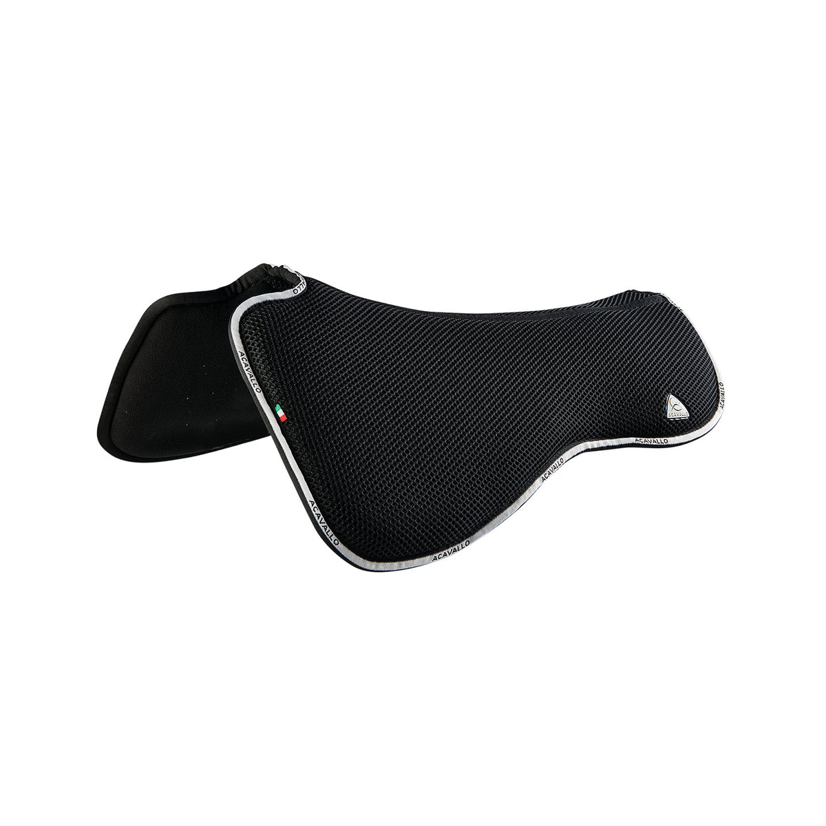 Acavallo - Underlag, memory foam, dressur, 3D spacer, microfleece, flat