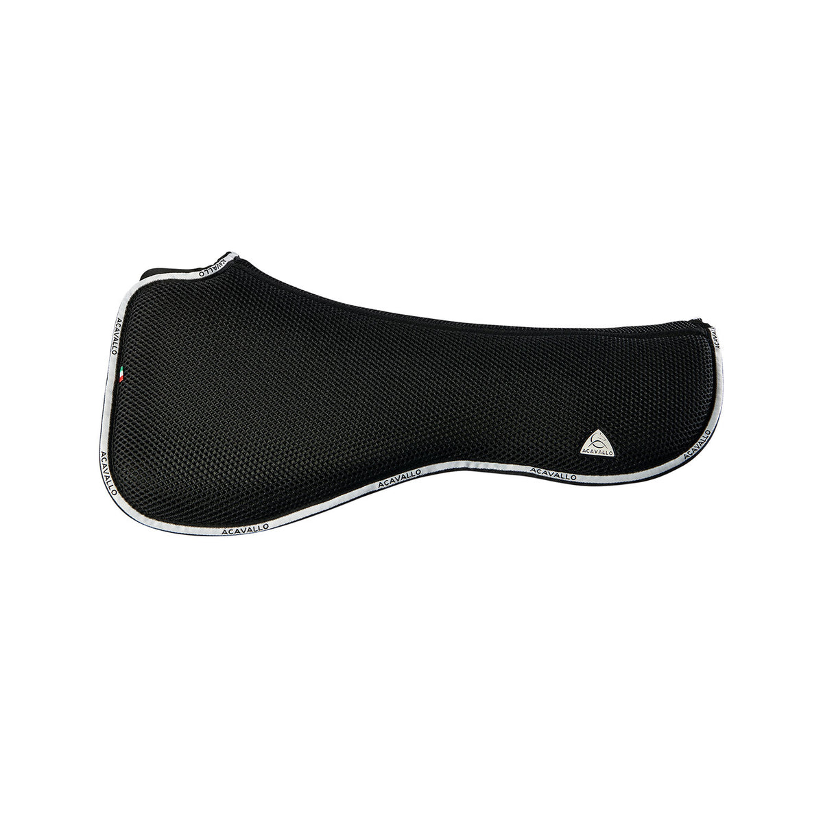 Acavallo - Underlag, memory foam, dressur, 3D spacer, microfleece, flat