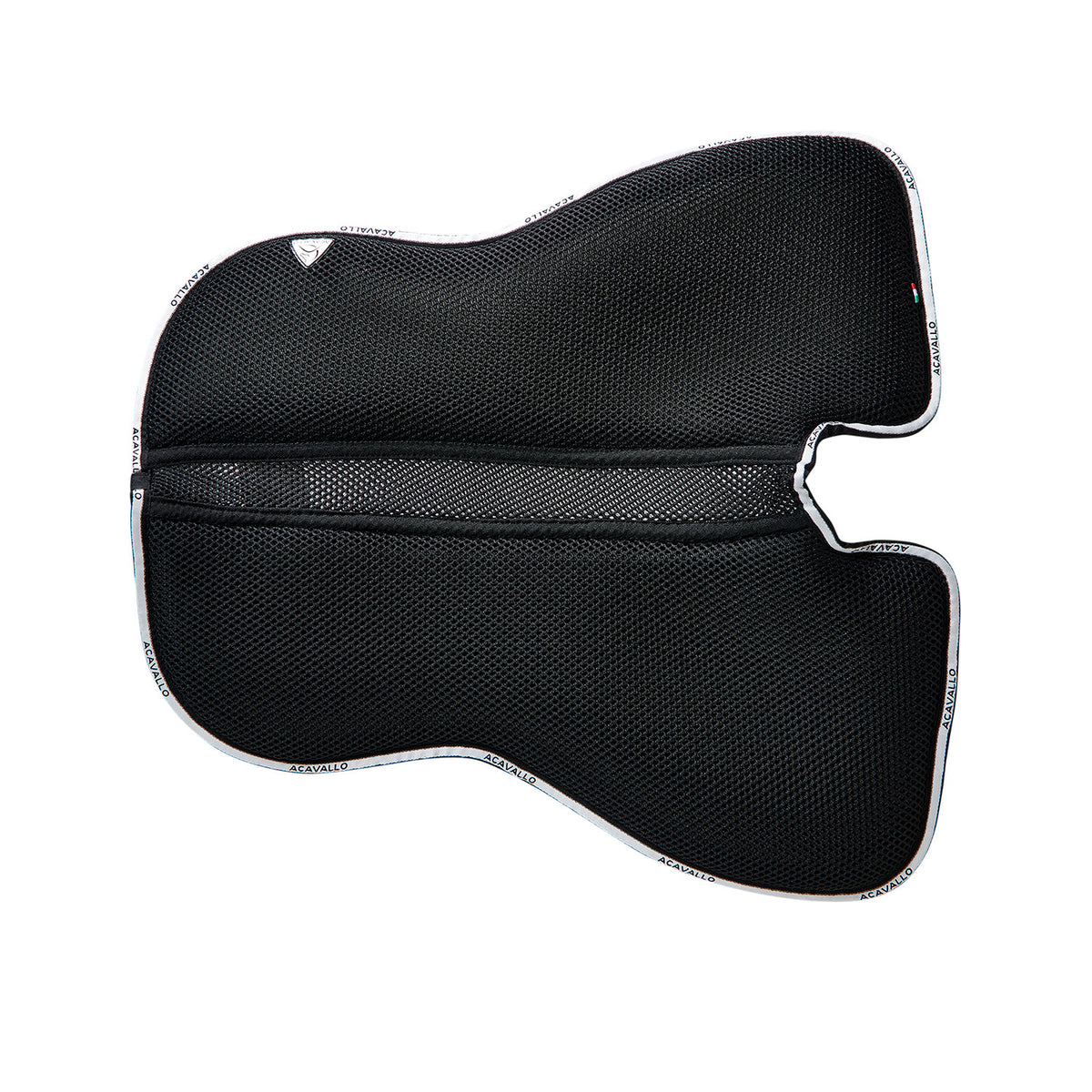 Acavallo - Underlag, memory foam, dressur, 3D spacer, microfleece, flat