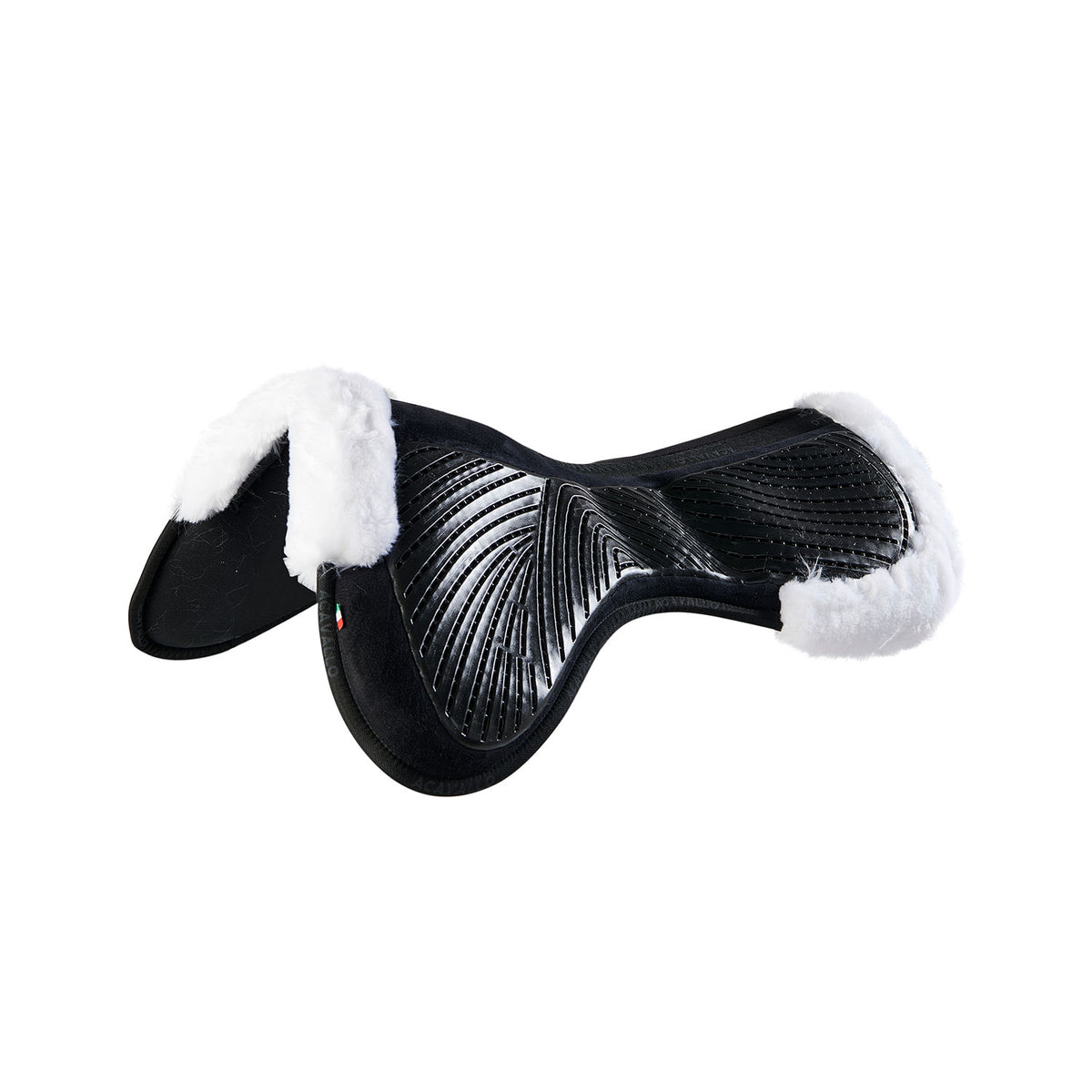 Acavallo - Underlag, memory foam, close contact, cut-out kunstigt lammeskind, gel grip, flat