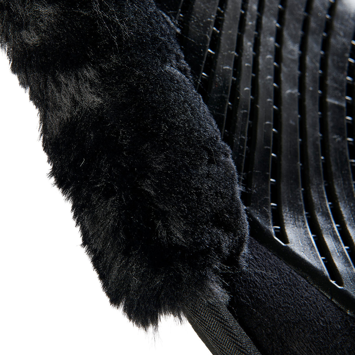 Acavallo - Underlag, memory foam, close contact, cut-out kunstigt lammeskind, gel grip, flat