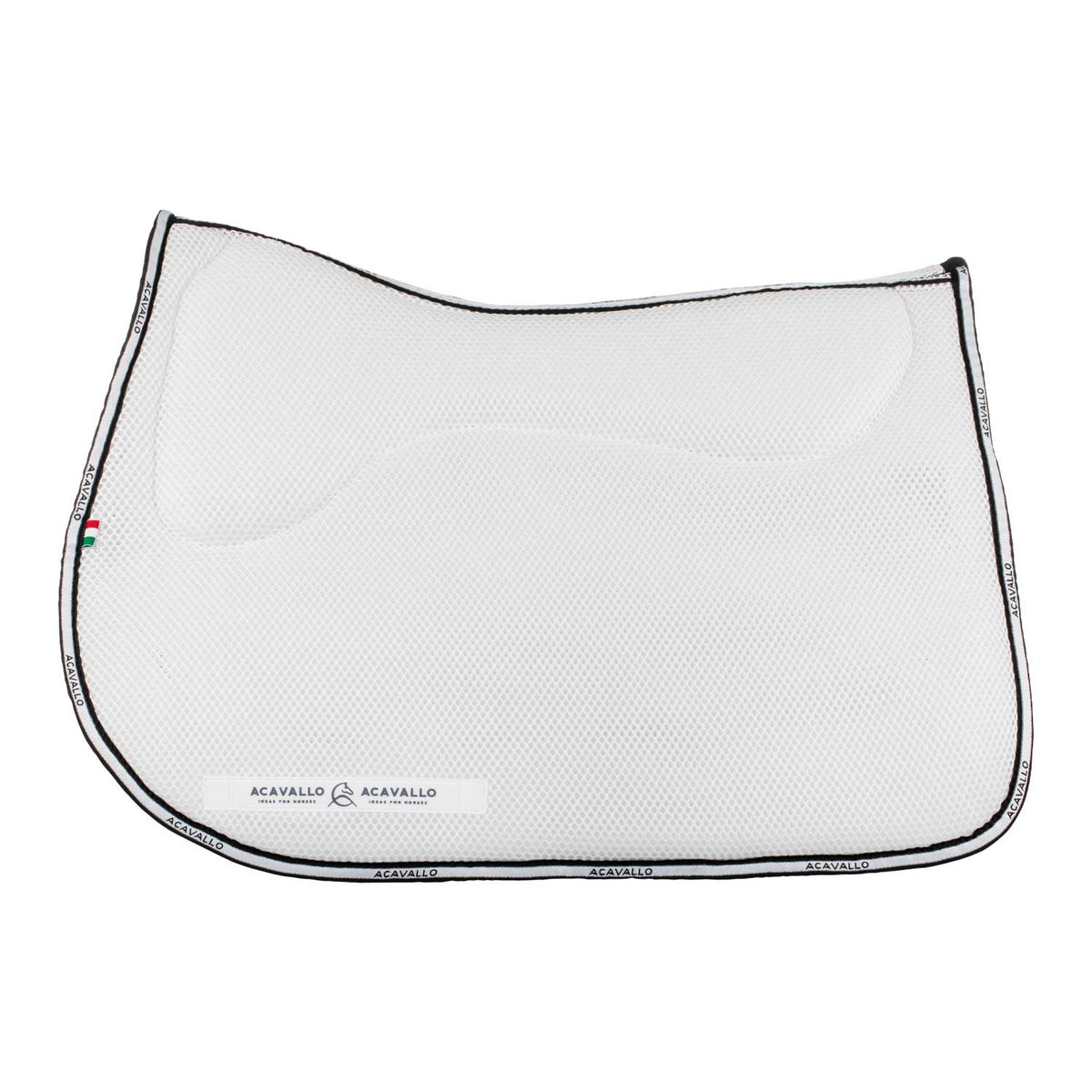 Acavallo - Sadelunderlag, spring, memory foam, 3D spacer