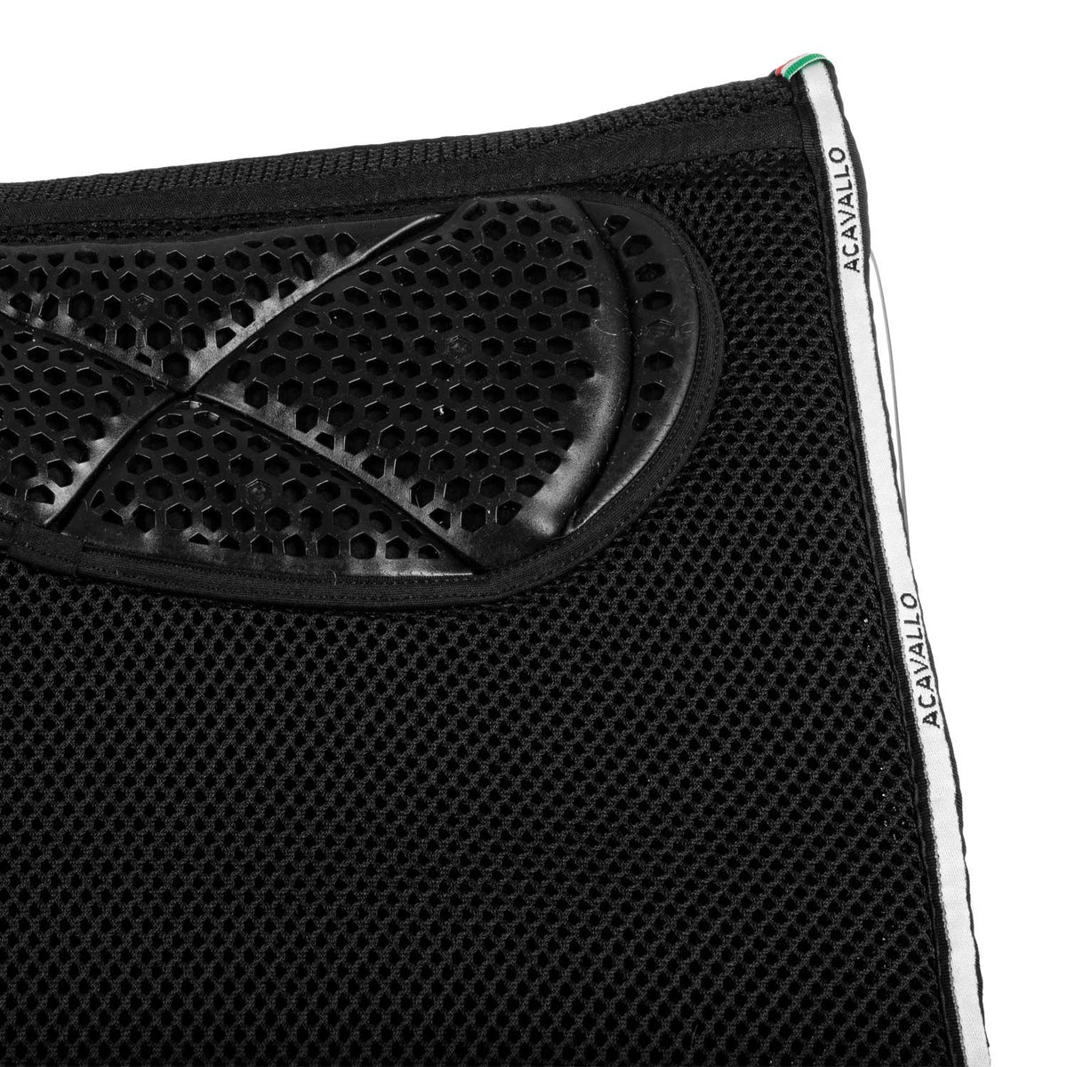 Acavallo - Sadelunderlag, spring, memory foam, 3D spacer, gel grip