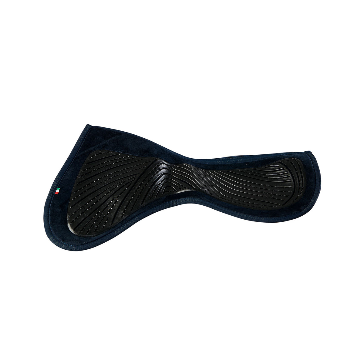 Acavallo - Underlag, Slim pad, close contact, ruskind, dobbeltsidet gel grip, flat