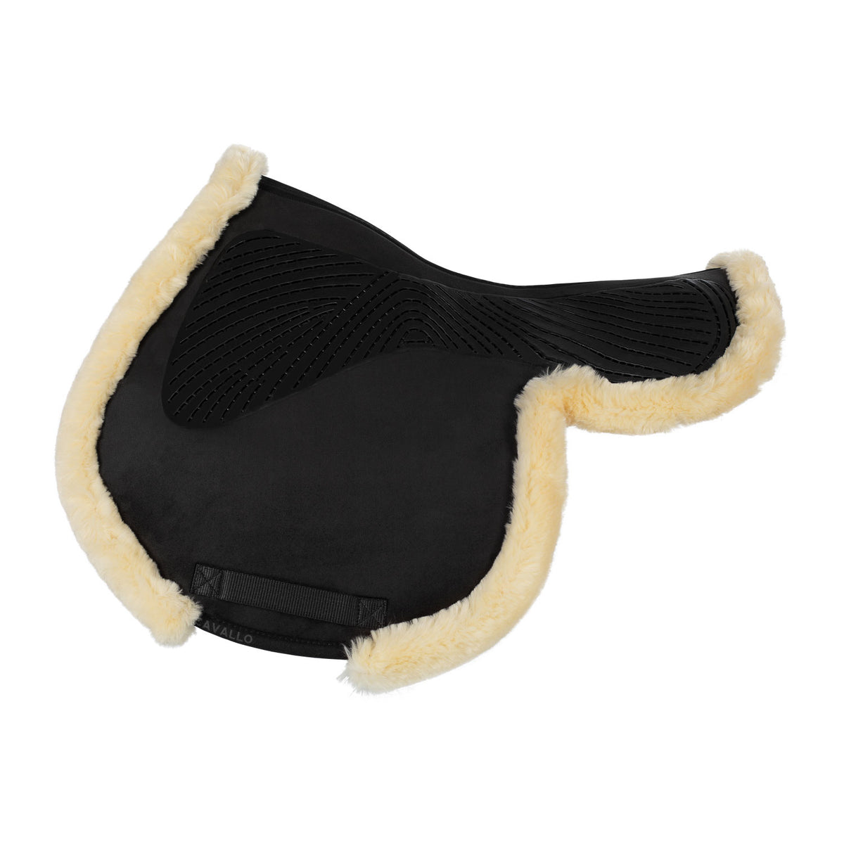 Acavallo - Sadelunderlag, spring, numnah, cut-out, dobbeltsidet gel grip