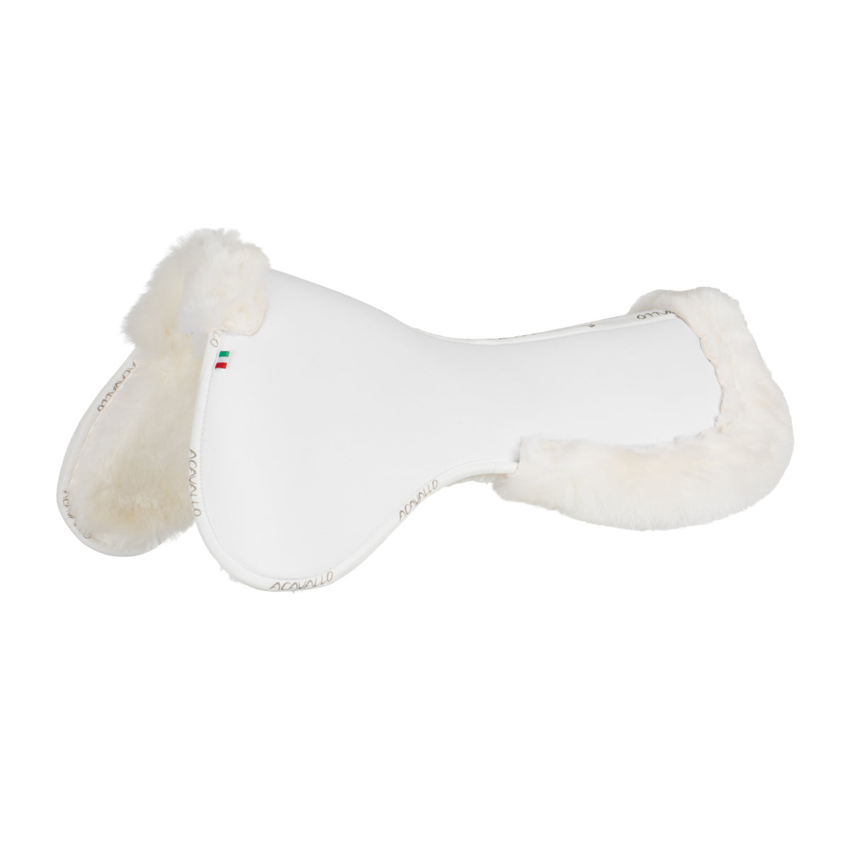 Acavallo - Underlag, memory foam, close contact, helt lammeskind, flat