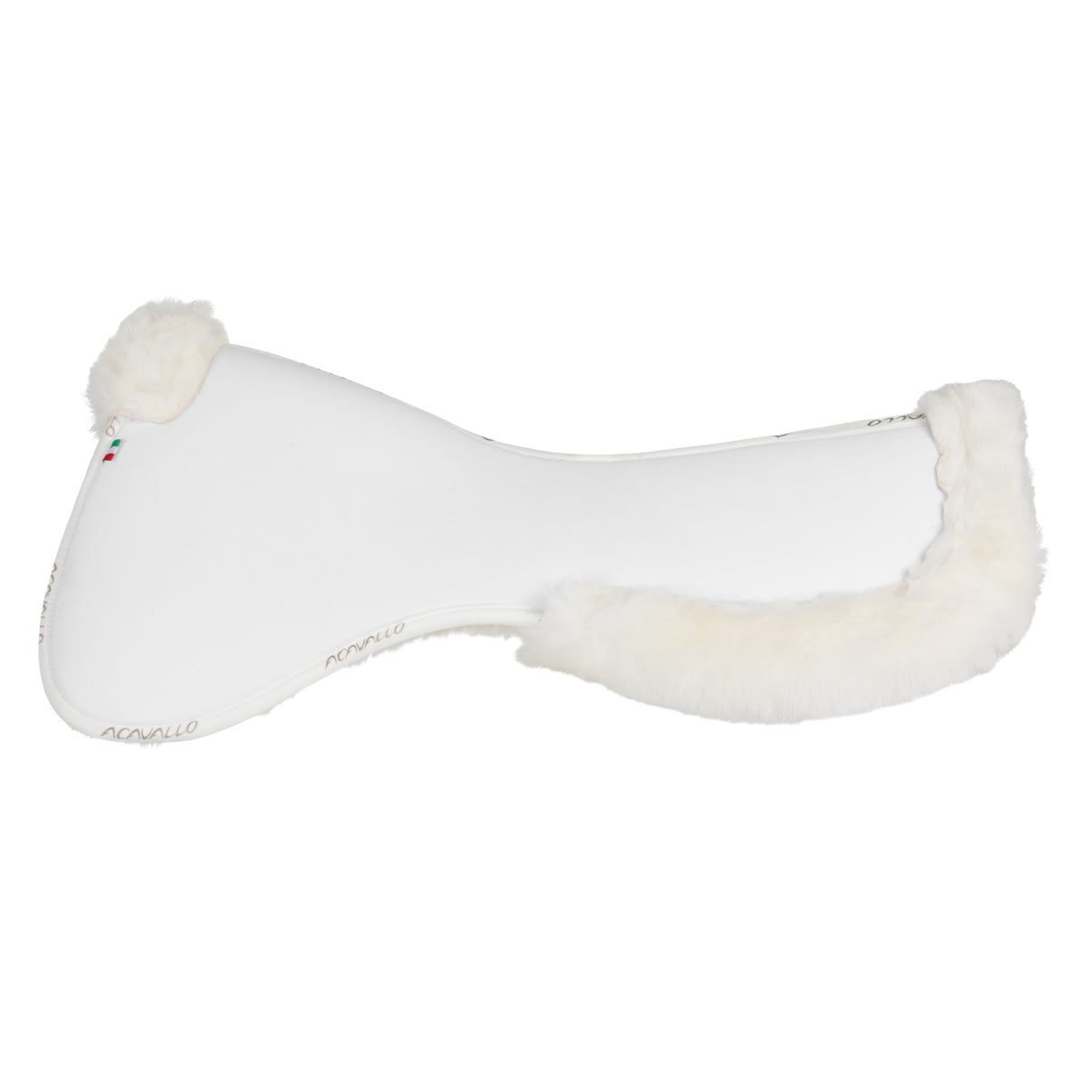 Acavallo - Underlag, memory foam, close contact, helt lammeskind, flat