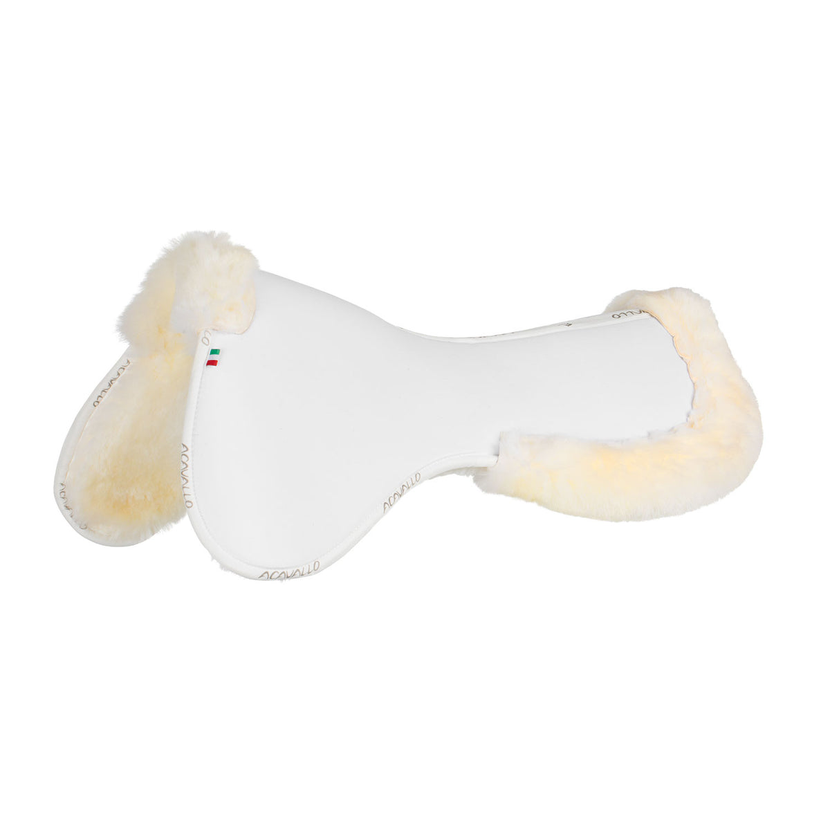 Acavallo - Underlag, memory foam, close contact, helt lammeskind, flat