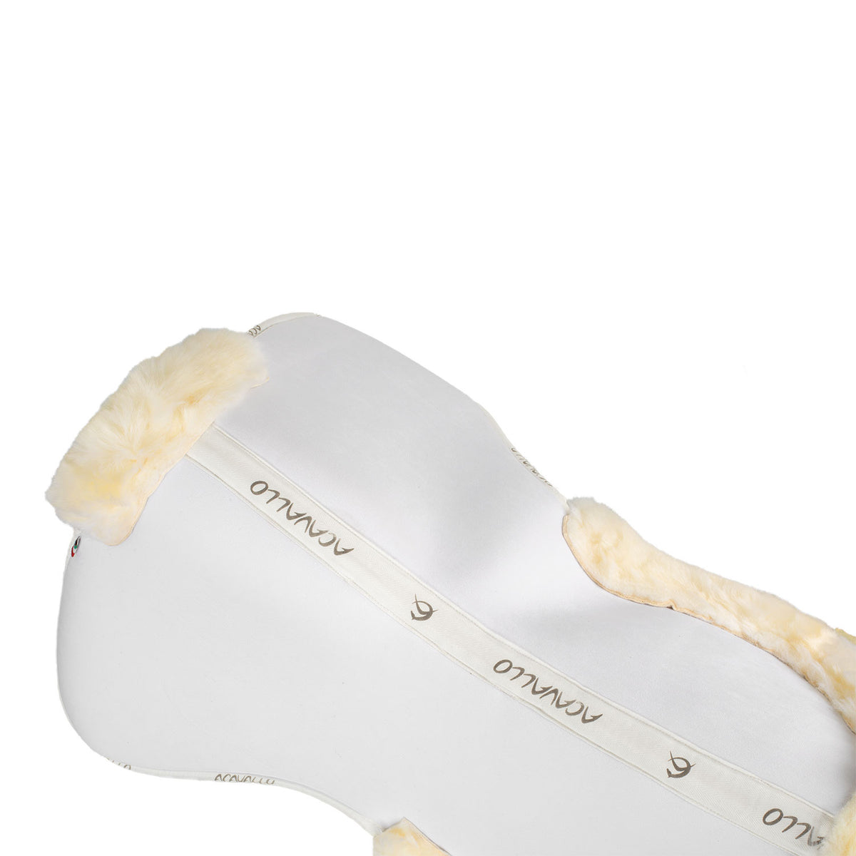 Acavallo - Underlag, memory foam, close contact, helt lammeskind, flat