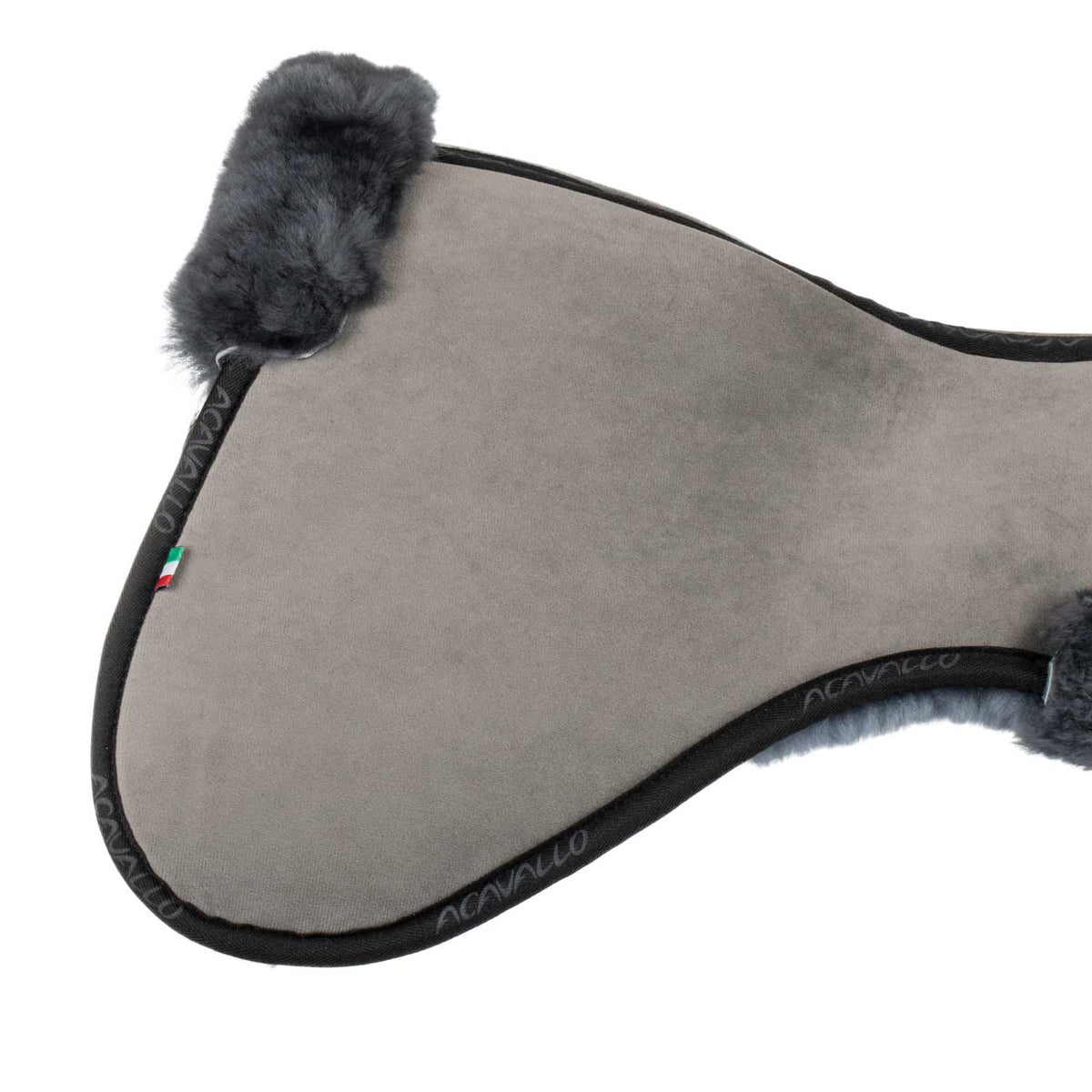 Acavallo - Underlag, memory foam, close contact, helt lammeskind, flat