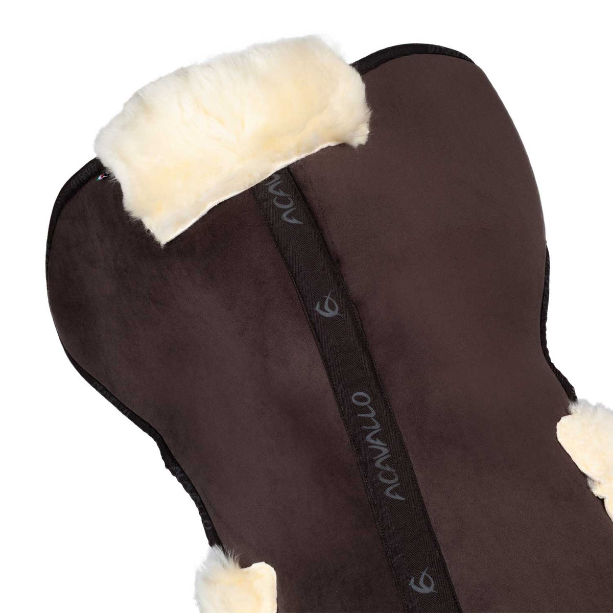 Acavallo - Underlag, memory foam, close contact, helt lammeskind, flat