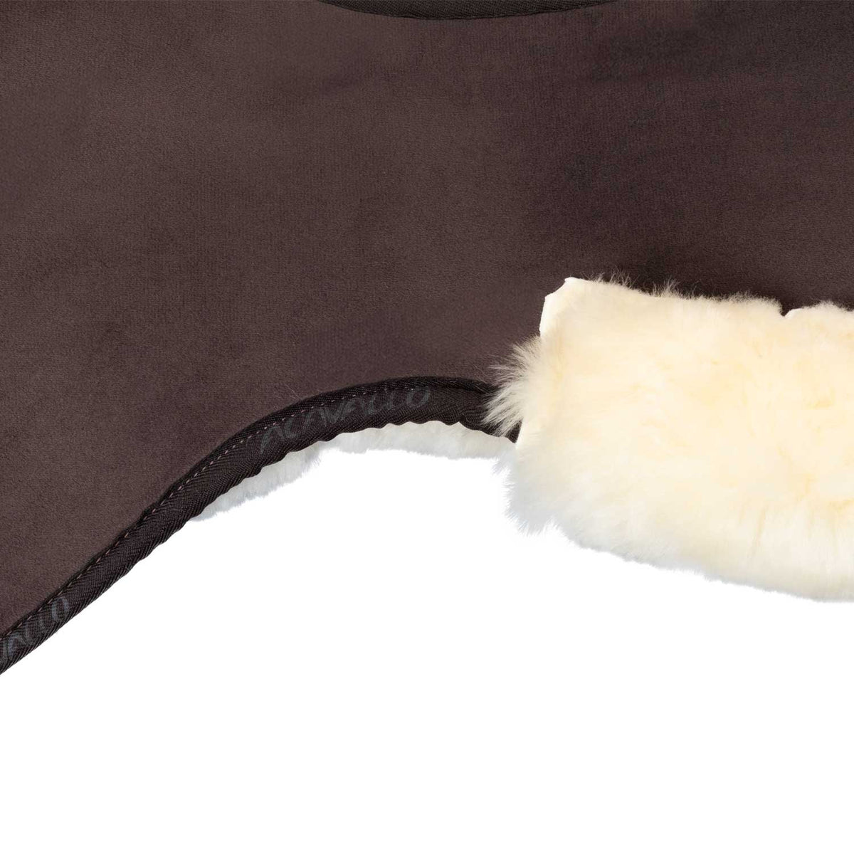 Acavallo - Underlag, memory foam, close contact, helt lammeskind, flat