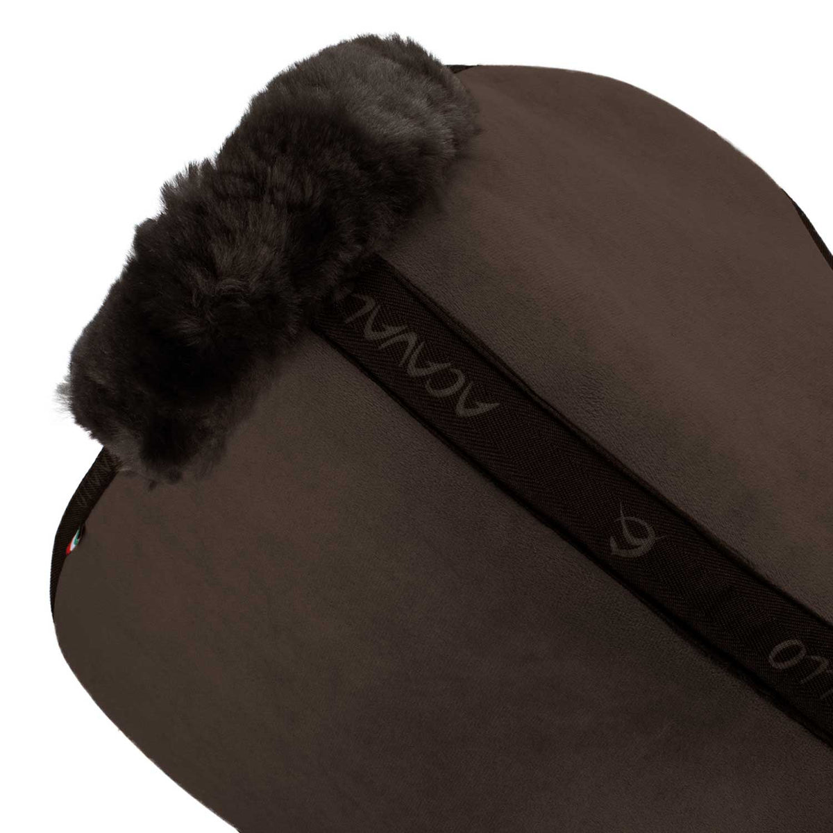 Acavallo - Underlag, memory foam, close contact, helt lammeskind, flat
