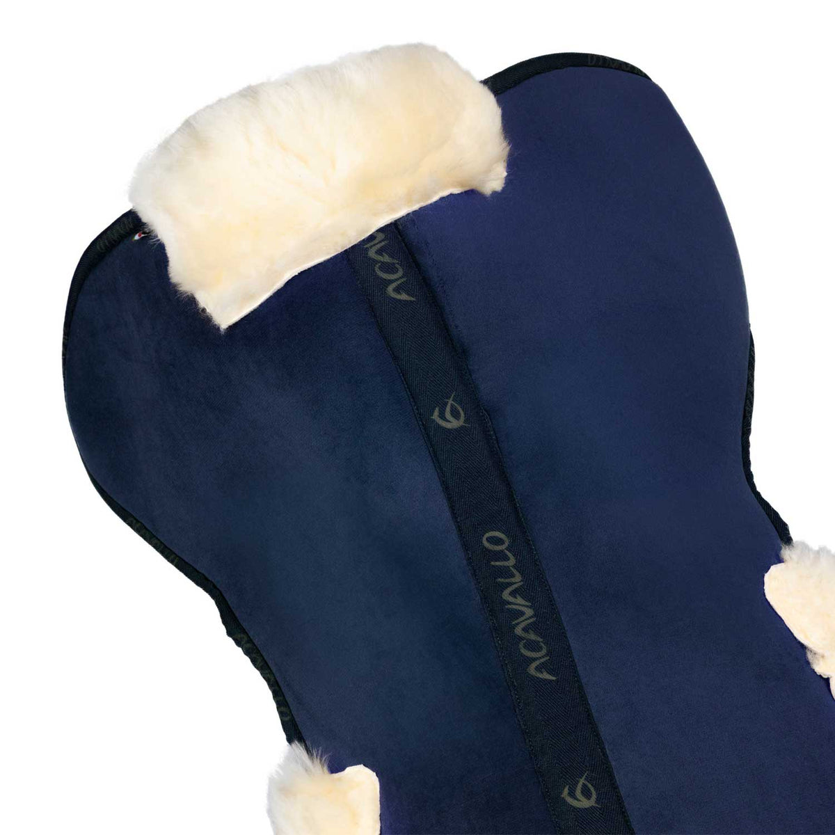 Acavallo - Underlag, memory foam, close contact, helt lammeskind, flat