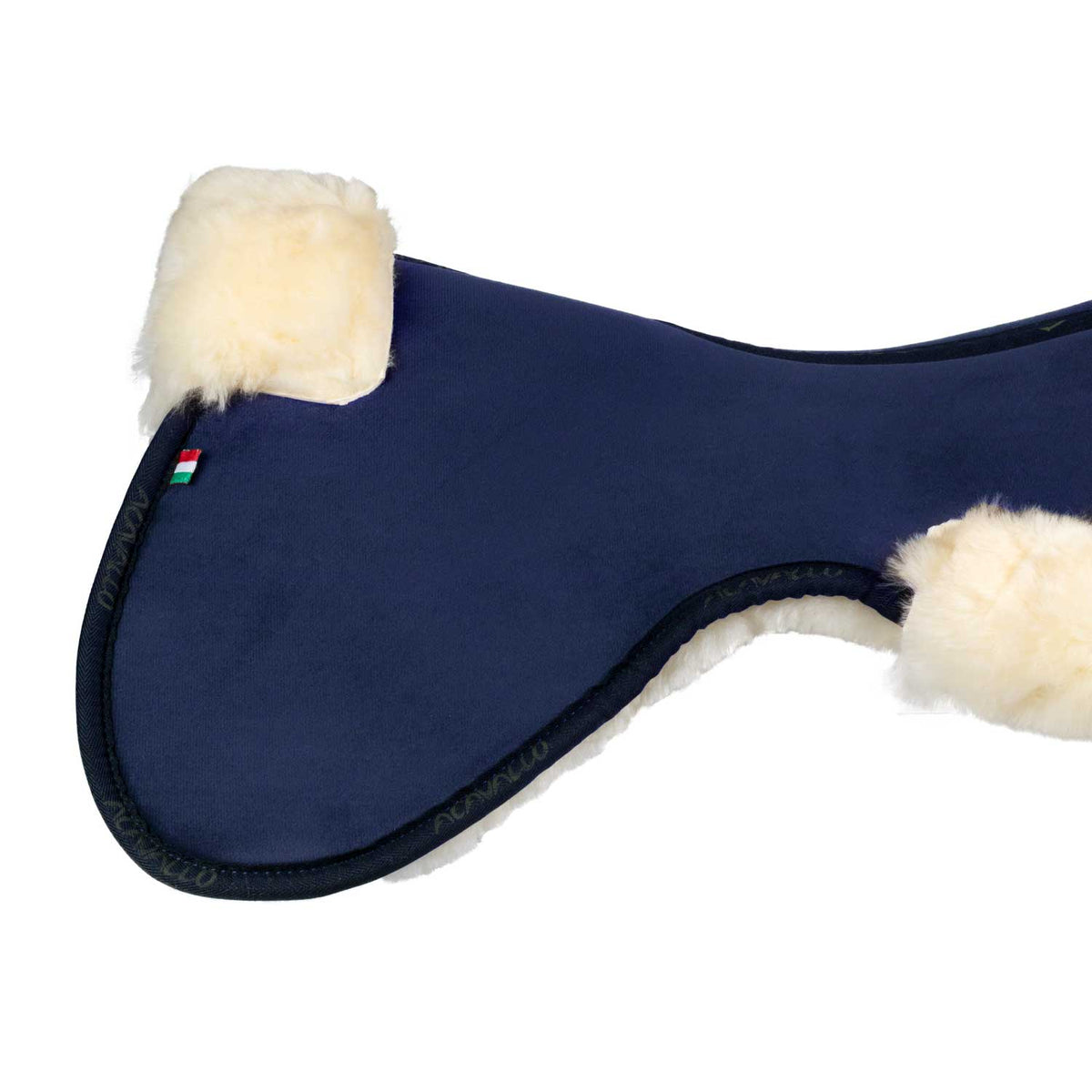 Acavallo - Underlag, memory foam, close contact, helt lammeskind, flat