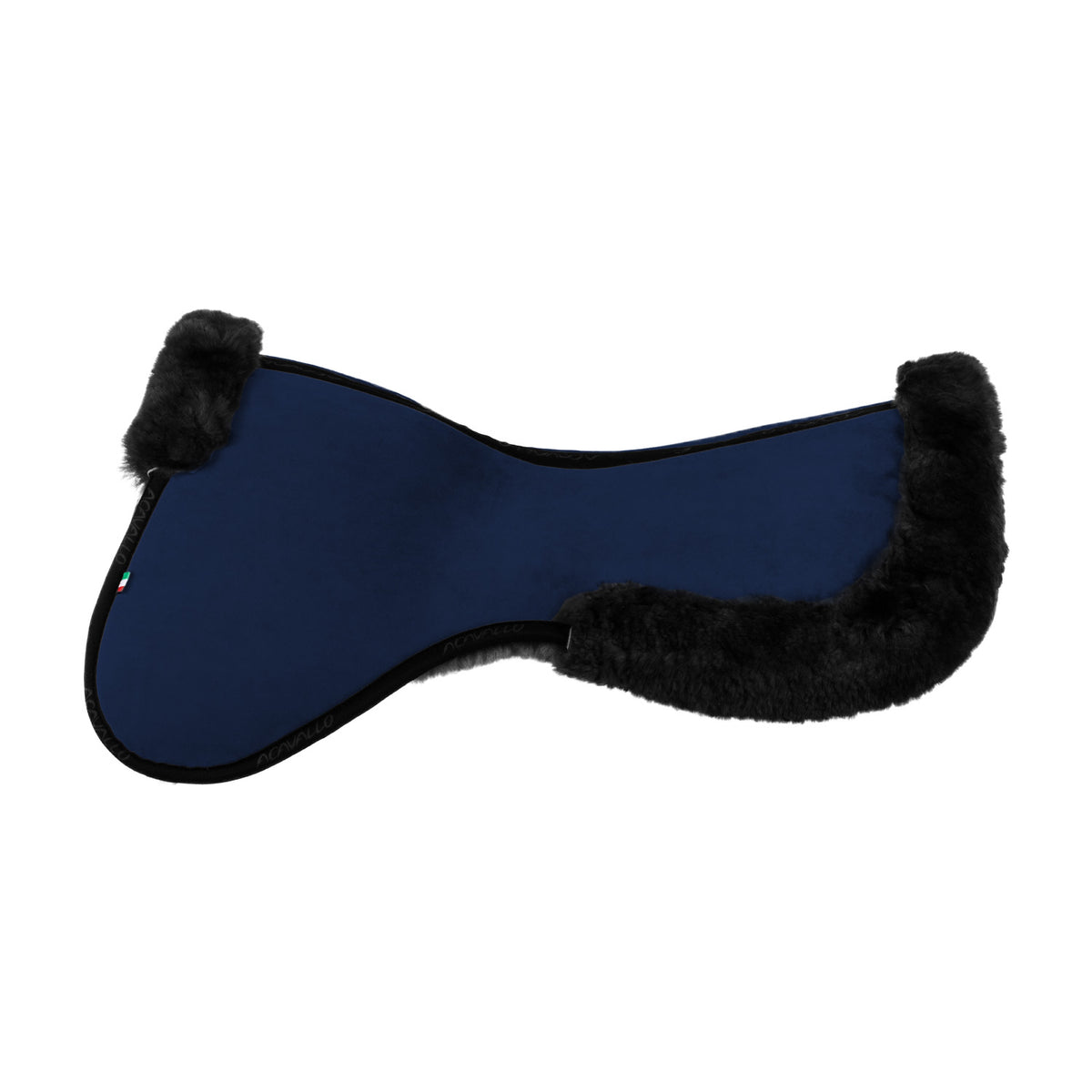 Acavallo - Underlag, memory foam, close contact, helt lammeskind, flat