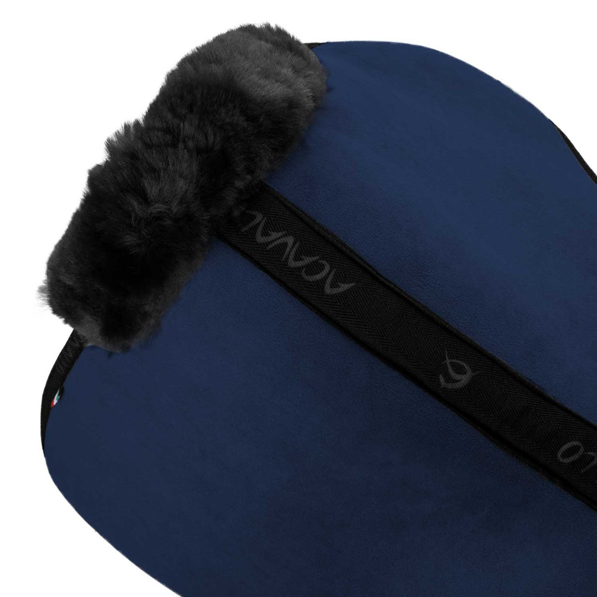Acavallo - Underlag, memory foam, close contact, helt lammeskind, flat